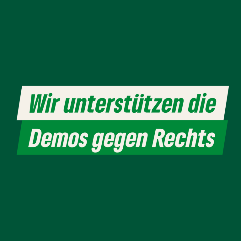 Wir unterstützen die Demos gegen Rechts!